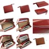 LIME L8202 Compact Wallet, Genuine Leather, Women's, Men's, Card, L-Shaped