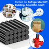 TRYMAG TRYMAG Small Black 360Pcs, 3x1mm Neodymium Magnets, Tiny Strong
