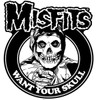 C&D Visionary Misfits Want Your Skull Sticker