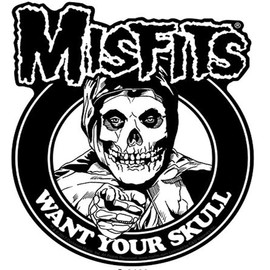 C&D Visionary Misfits Want Your Skull Sticker