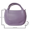 KMISSO Elegant vegan women's handbag made of faux leather with