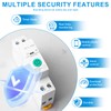 WiFi Smart Circuit Breaker, 1P DIN Rail Home Remote Control