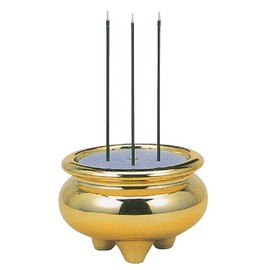 電子線香3寸 金台