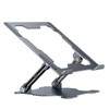 Modern Adjustable Laptop Stand - Color: Grey