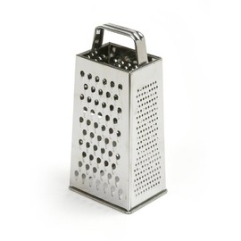 Norpro 4-Sided Stainless Steel Box Cheese Carrot Food Grater 8.25"/21cm (3-Pack)