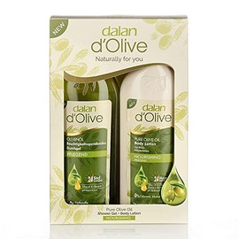 Dalan d'Olive Gift Set of 2 (Shower Gel 400 ml & Body Lotion 400 ml)