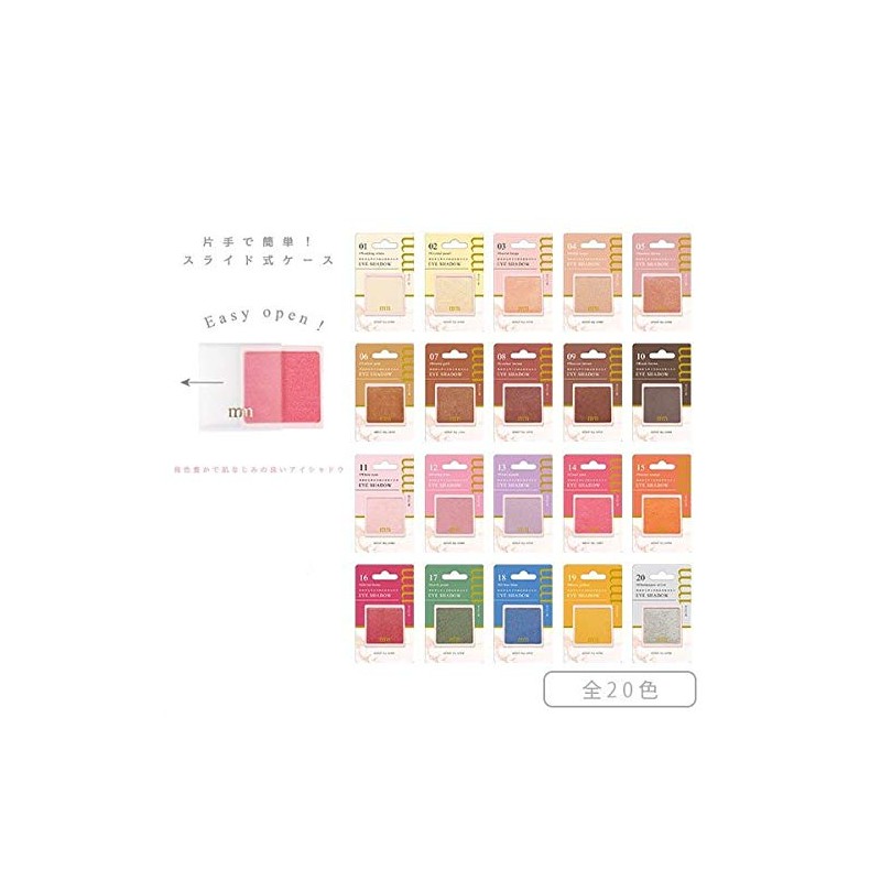 Beauty World BW Milico Eye Shadow Eternal Pink 0.08 oz