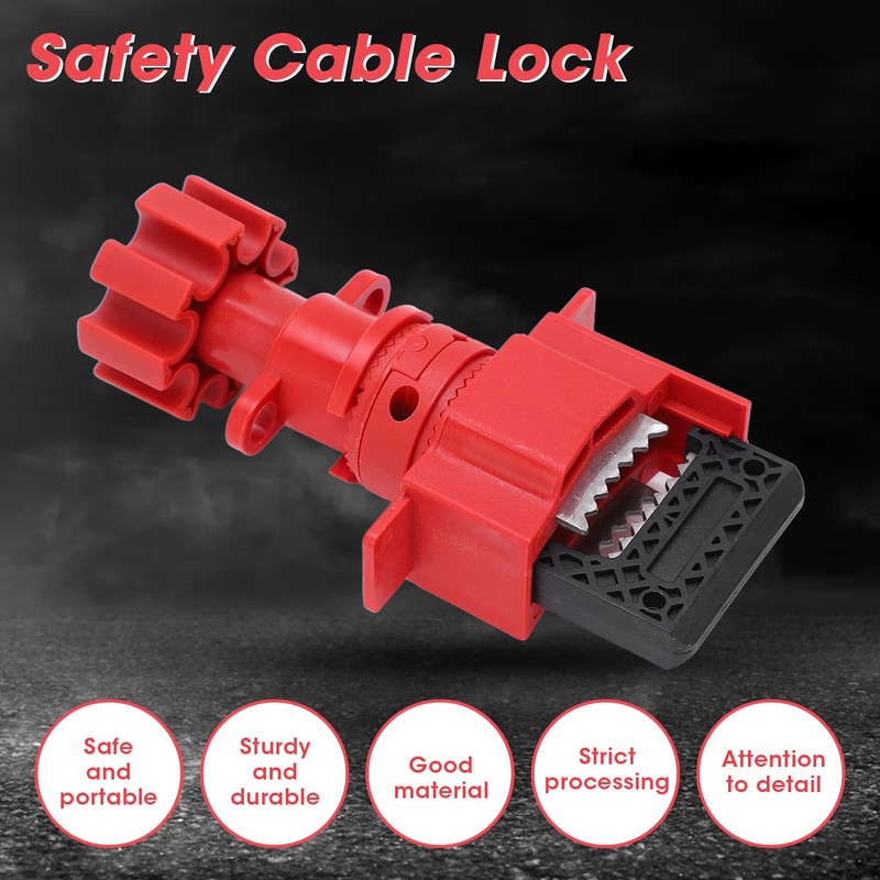 Cable Lockout Device High Temperature Resistance Corrosion Resistant Industrial Grade