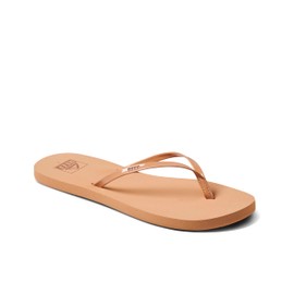 Reef Women's Bliss Nights Flip-Flop, Natural Patent, 5