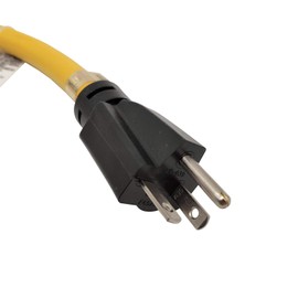 Parkworld 62183A NEMA 5-20 Adapter Cord 5-20P to 5-20R (T Blade Female Also for 5-15R Household Outlet) 125V, 20A, 2500W (2FT)