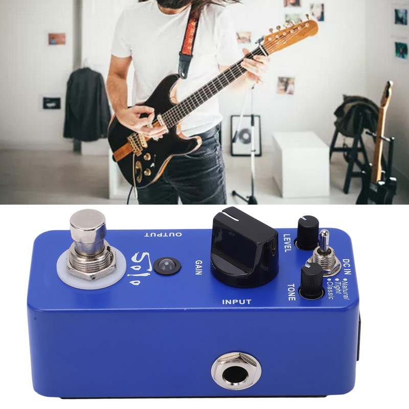 Distortion Pedal Metal Mini Effects High Gain Electric Guitar Effector
