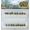 Hibiscus, HO-Scale. 18pk