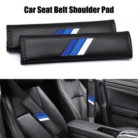 JYMAOYI 2Pcs Car Safety Strap Accessories Seat Belt Shoulder Pad Cushion Protector Cover