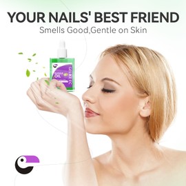 Nail Cuticle Oil for Moisturize and Repair - Gelike EC Easy and Quick Absorb Cuticles Care Treatment - Natural Kiwifruit Smells for Women and Men Dry Damaged Thin Nails