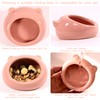 Ceramic Small Pet Hamster Food Bowl Guinea Pig Food Bowls