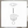 Goktvai Replacement Knob Compatible with Moen 100710 Shower Handle, Shower