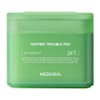 Mediheal Tea Tree Trouble Soothing Pads, 100 sheets, 2 pieces / 메디힐 티트리 트러블 진정 패드, 100매입, 2개