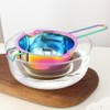 BISDARUN Double Boiler Melting pot with Spoon Set, 400ml Stainless