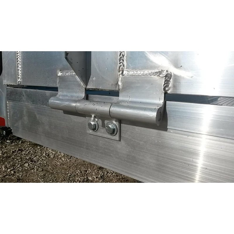 9 Inch Aluminum Greaseable Weld on Door Hinges Ramp Gate