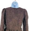 Hyacinth House | NEW Brown Becca V-Neckline Bell-Sleeved Mini Dress