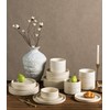 TheTerra Ceramic Dinnerware Sets for 6, 18 Pieces Handmade Reactive