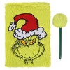 sarcia.eu Grinch Geschenkset: Plüsch Notizbuch A5 + Stift