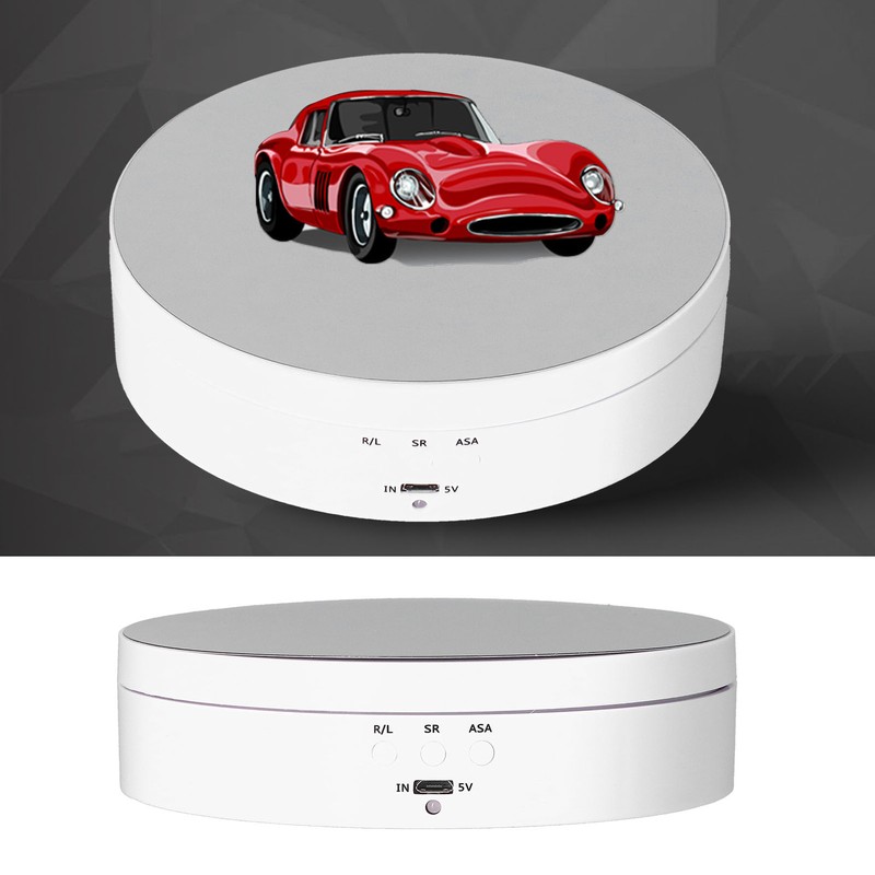 Motorized Rotating Display Stand 138mm Electric Rotating Turntable 3 Speed