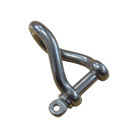 Twisted Shackle D Stainless Steel 4MM