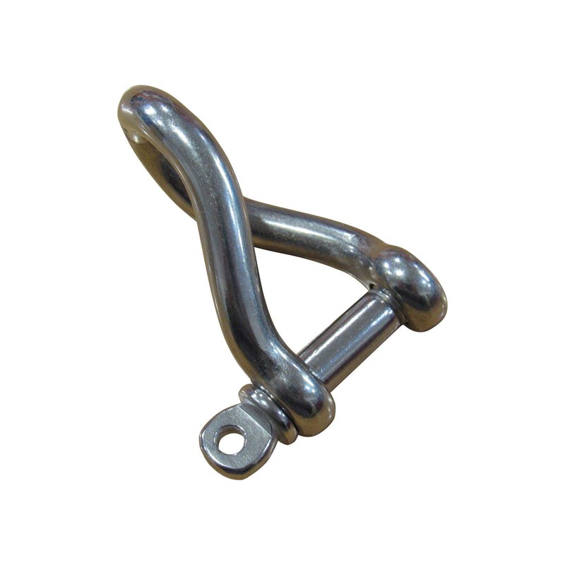 Twisted Shackle D Stainless Steel 4MM