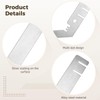 4 Pcs 9 Inch Double Crossbar Hanger, Wedding Valance Hanger,