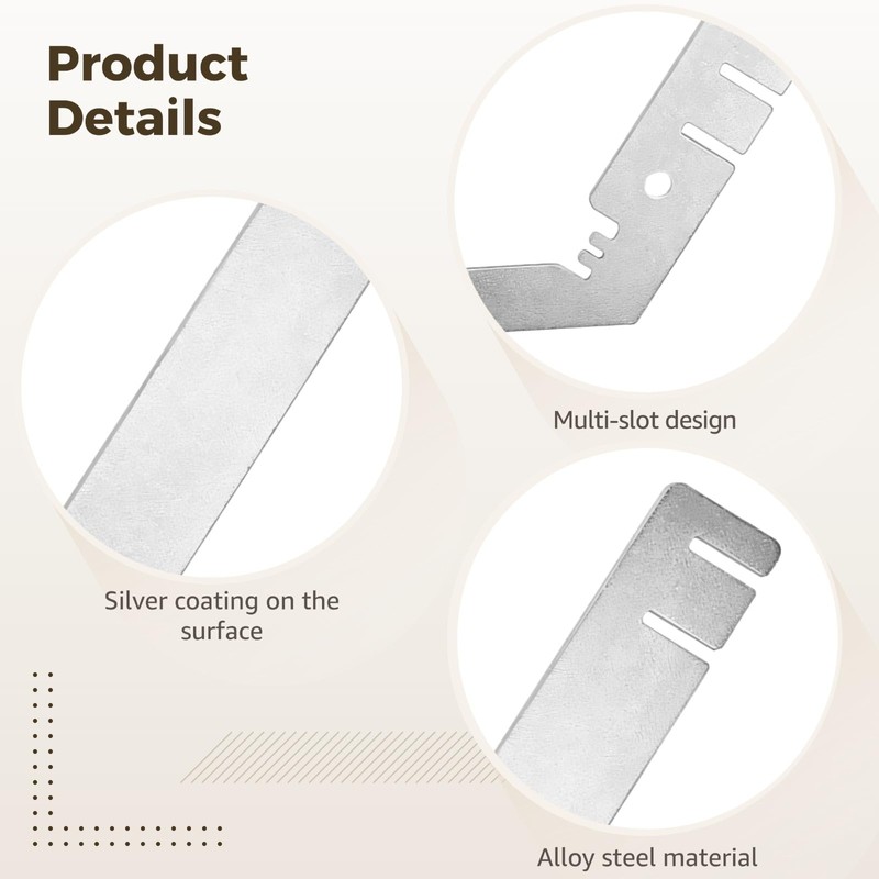 4 Pcs 9 Inch Double Crossbar Hanger, Wedding Valance Hanger,
