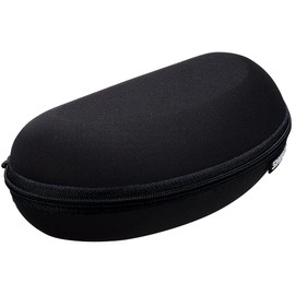 SWANS A-210 BK Sunglasses Case, Semi-Hard Type, Black