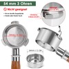 Bottomless Portafilter 54 mm 3 Ears, Filter Holder 54 mm
