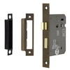 Decoranddecor Bathroom Mortice Lock - 3inch / 76mm - Antique