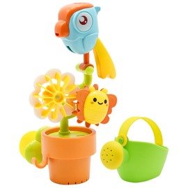 Kqpoinw Bath Toy Baby from 1 2 Years, Water Toy Children's Bath Toy with Hooks, Birds and Bees, Suction Cup Toy, Baby Pool Toy, Gift from 1 2 3 4 Years