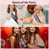 Black Birthday Girl Sash for Women - Birthday Decorations