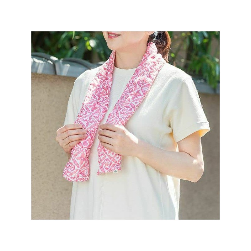 Shirayuki Dish Towel Tenugui Stole (with Pocket) - Put the