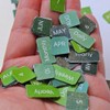Monthly Adhesive Index Tabs Month Stickers for Students, Professionals, and