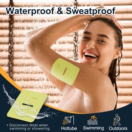 35Pack Tandem Mobi Adhesive Sleeve,Pocket Overpatches Waterproof