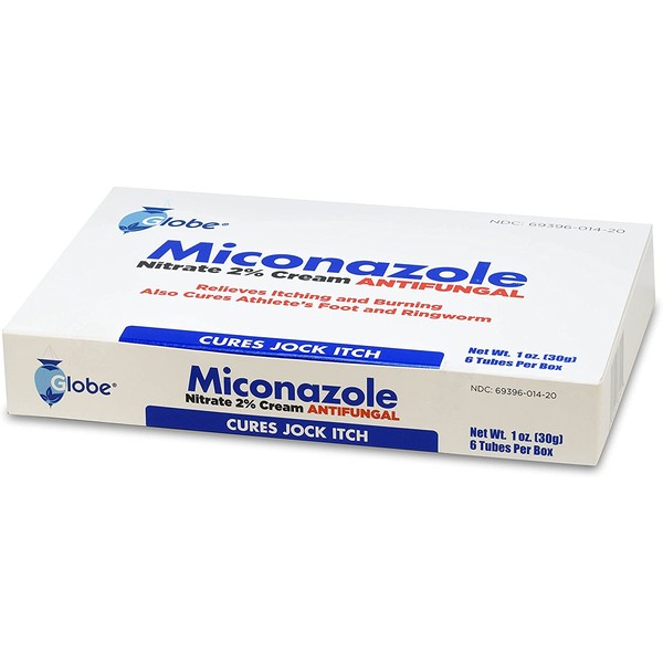 (6 - Pack) Miconazole Nitrate 2% Antifungal Cream - *****TOTAL 6 OZ's!!