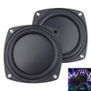 4-inch Bass Speaker Passive Radiator Film, Subwoofer Diaphragm Plate, 2-Pack,