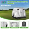 10L0L 4 Passenger Golf Cart Cover for Yamaha EZGO Club