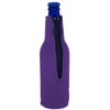 Blank Neoprene Beer Bottle Coolie (1, Purple)