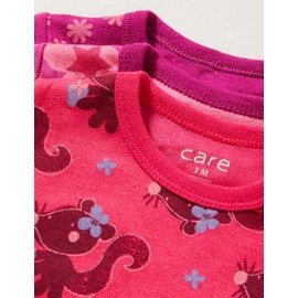 Care Baby Body Langarm aus 100% Baumwolle (3er Pack)