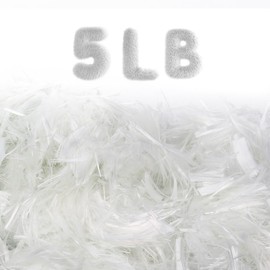 5Lb, Fiberglass, Fiberglass For Concrete, Fiber Glass, Concrete Fiber, Concrete Fiber Reinforcement, 3/4 Inch, Chopped Fiberglass, Floor Anti-Seepage And Crack Prevention Reinforced With Cement Mortar