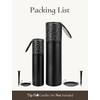 Inweder Tall Floor Candle Holders: 23.8"/31.5" Lanterns Decorative Outdoor