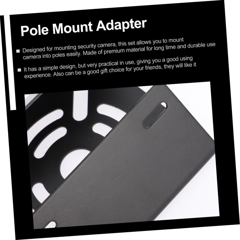 Gatuida Camera Clamp to Pole Mount Adapter for Cameras Wall