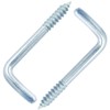 Shells 50PCS Silver Color Carbon Steel Metal Right-Angle Hooks 7