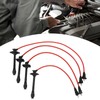 4Pcs/Set Spark Plug Wire Set Ignition Cable Kit 90919‑22400 Replacement