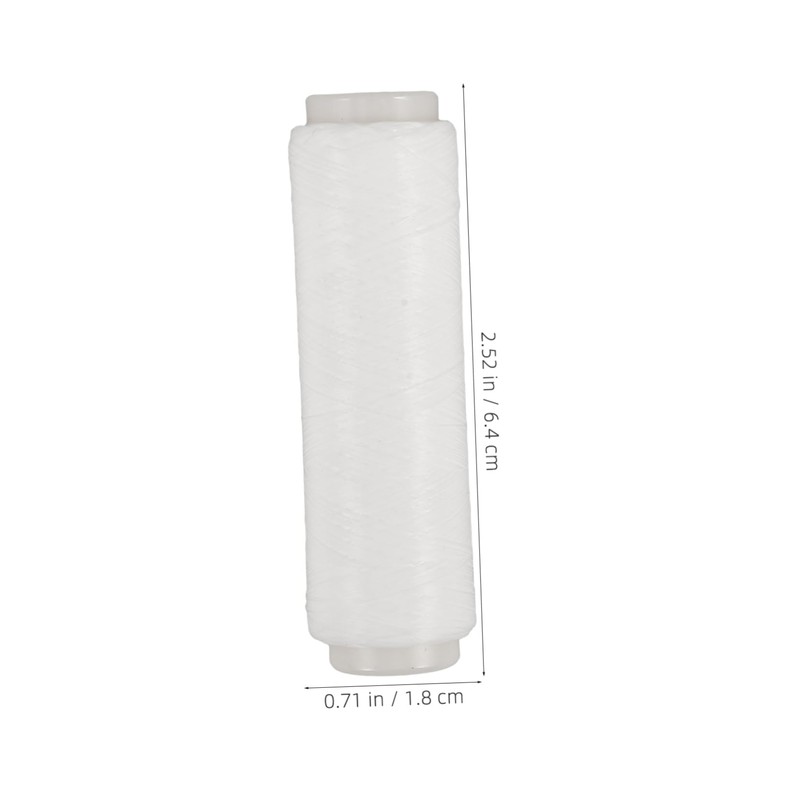 KICHOUSE 4 Rolls High Elasticity Nylon Fishing Line Transparent Fishing